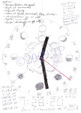 Lunisolar Calendar Dial Sketch 2